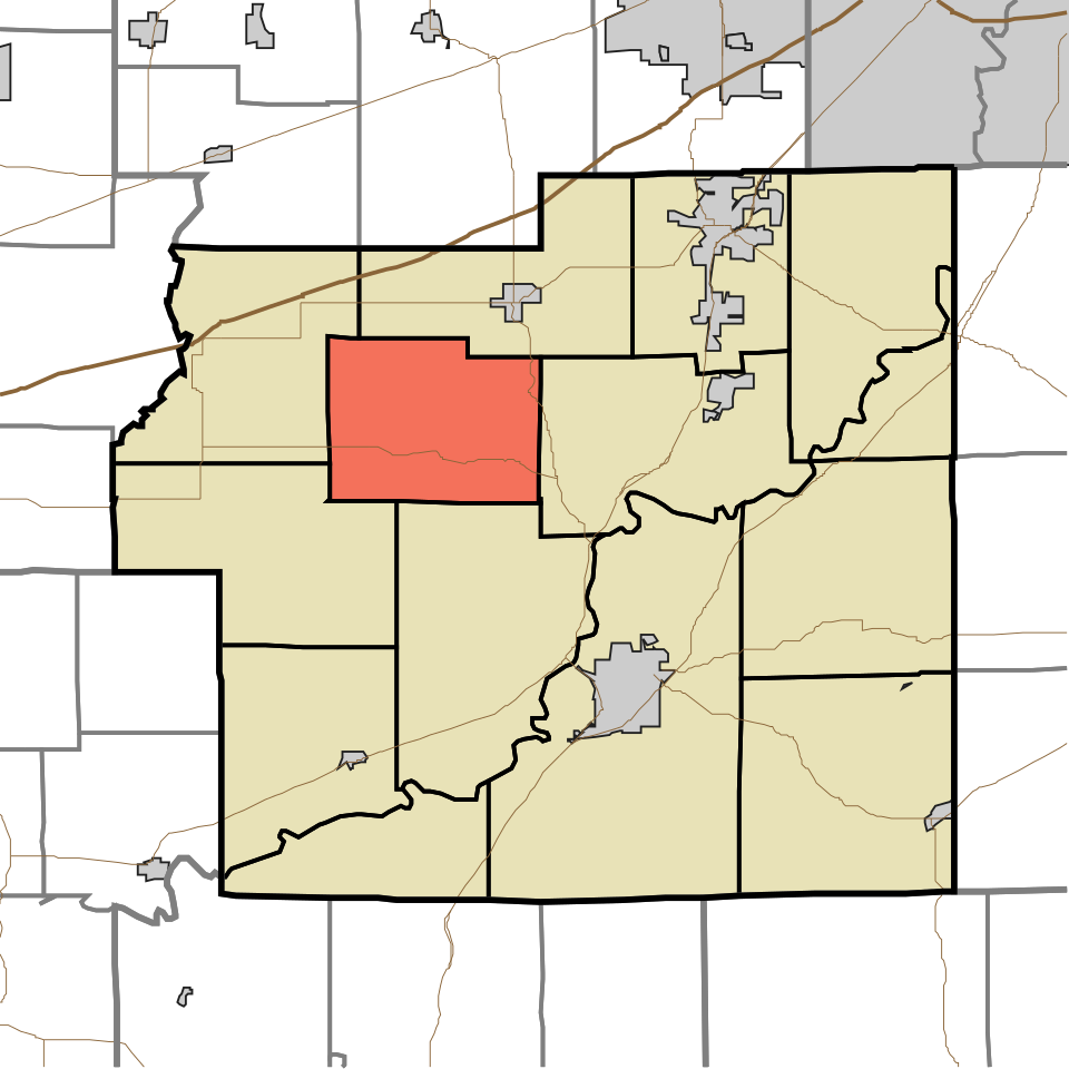 Locator map of Gregg
