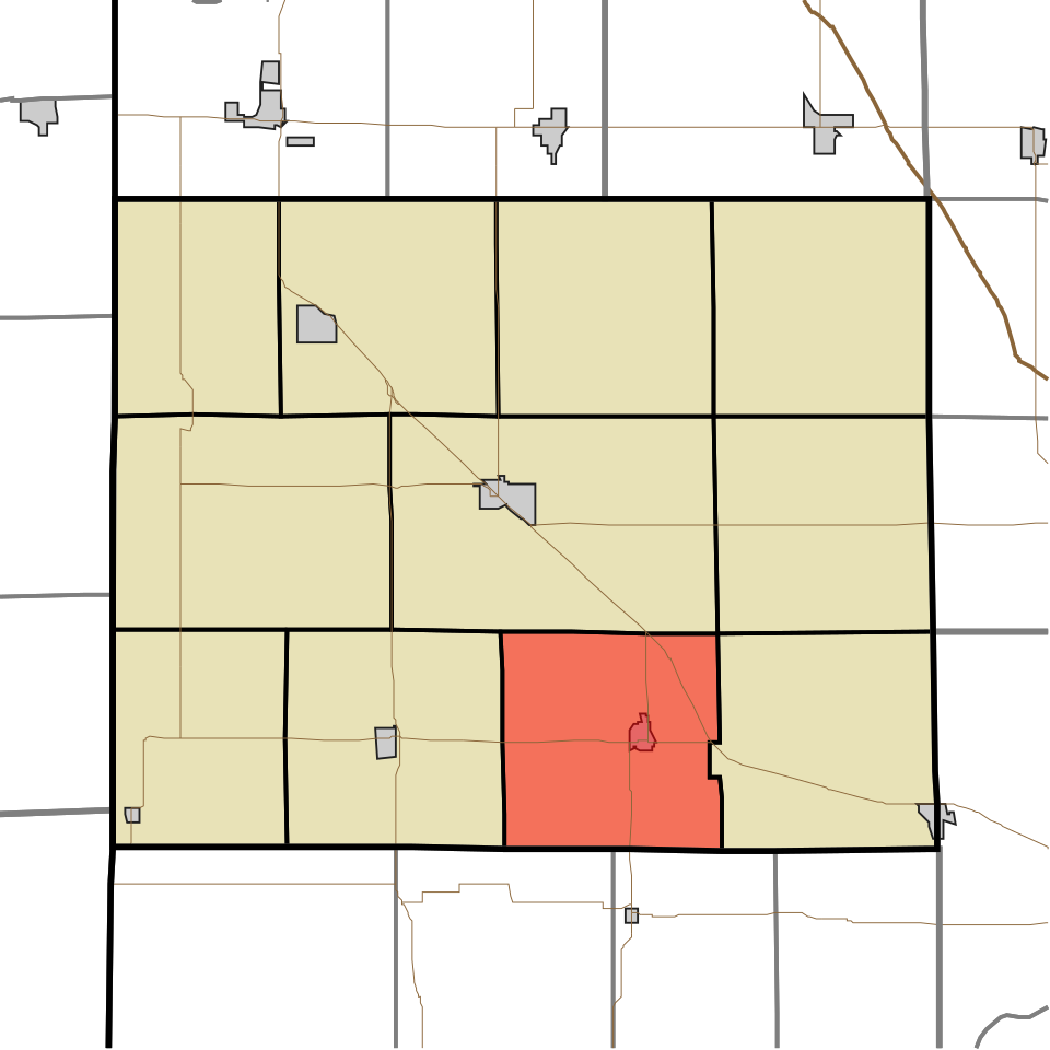 Locator map of Oak Grove