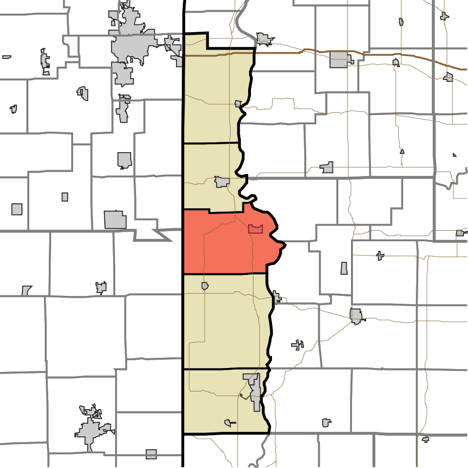 Locator map of Vermillion