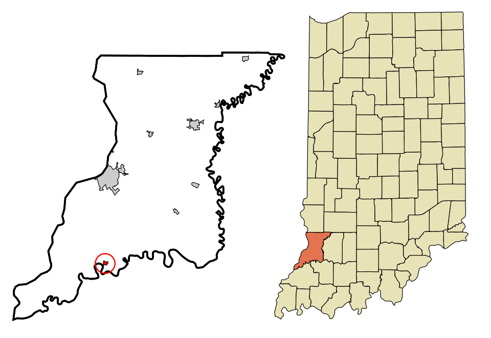 Locator map of Decker