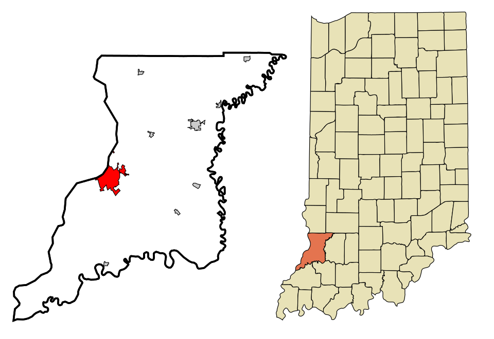 Map of Vincennes