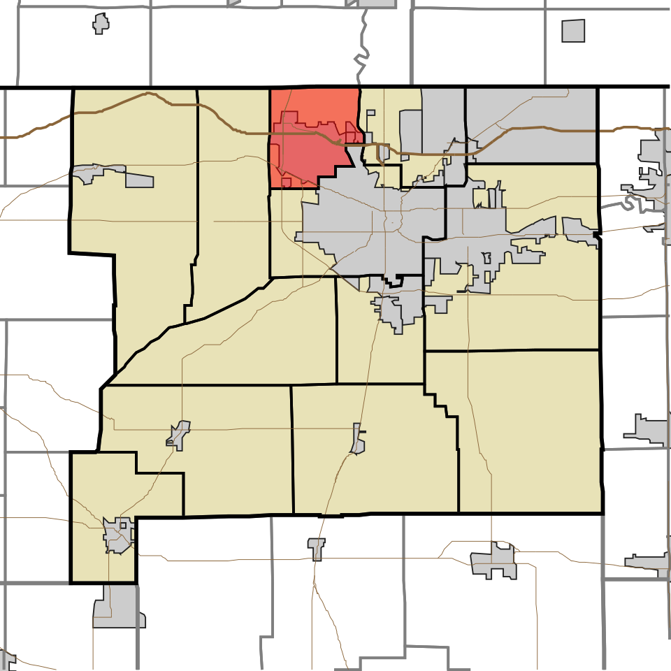 Locator map of German