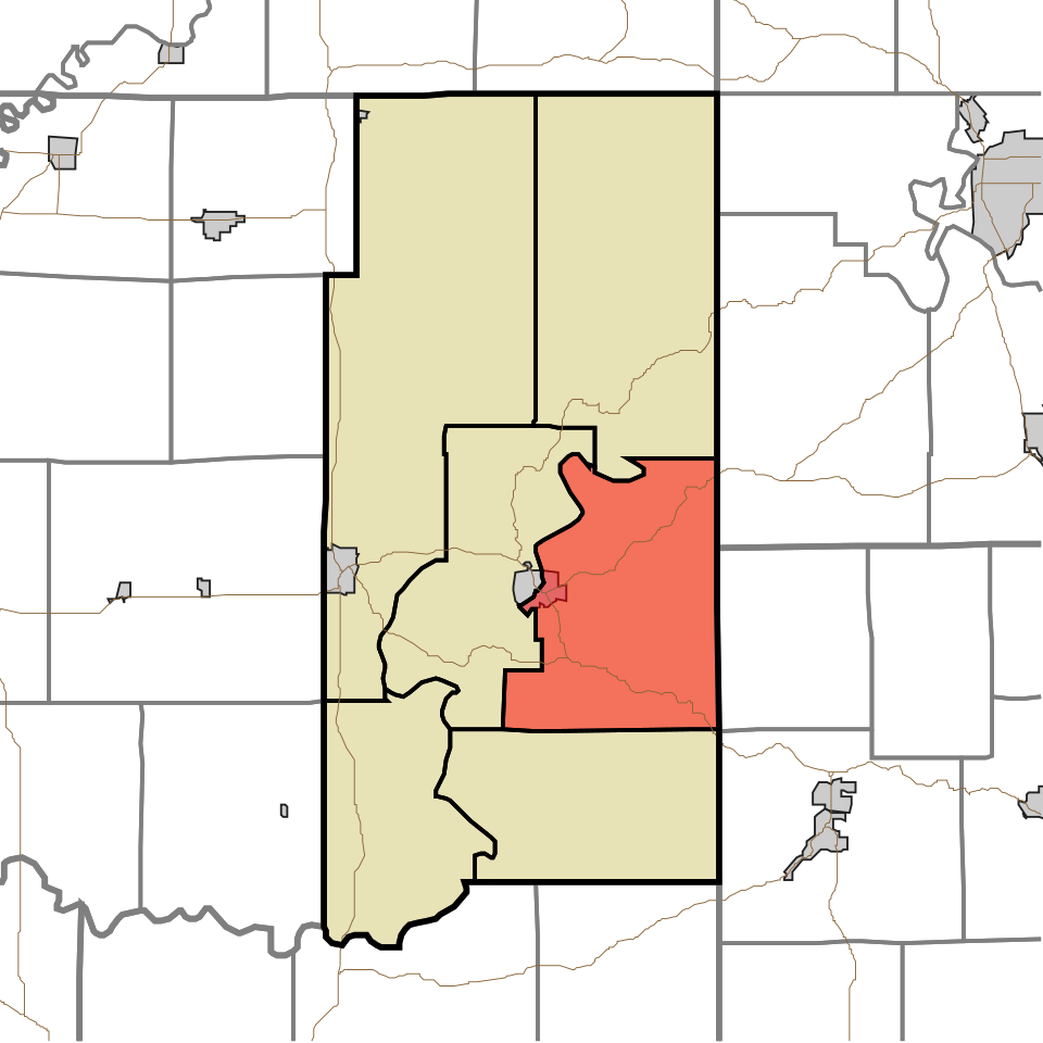 Locator map of Halbert