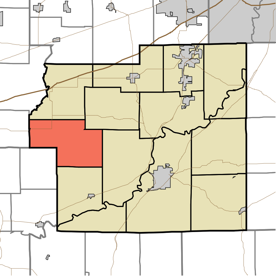 Locator map of Ashland