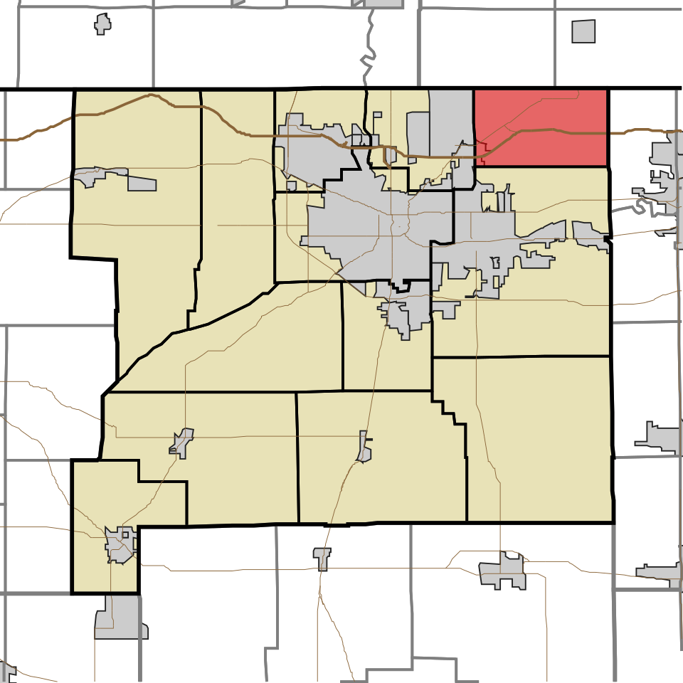 Locator map of Harris