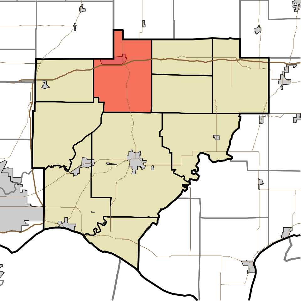 Locator map of Hart