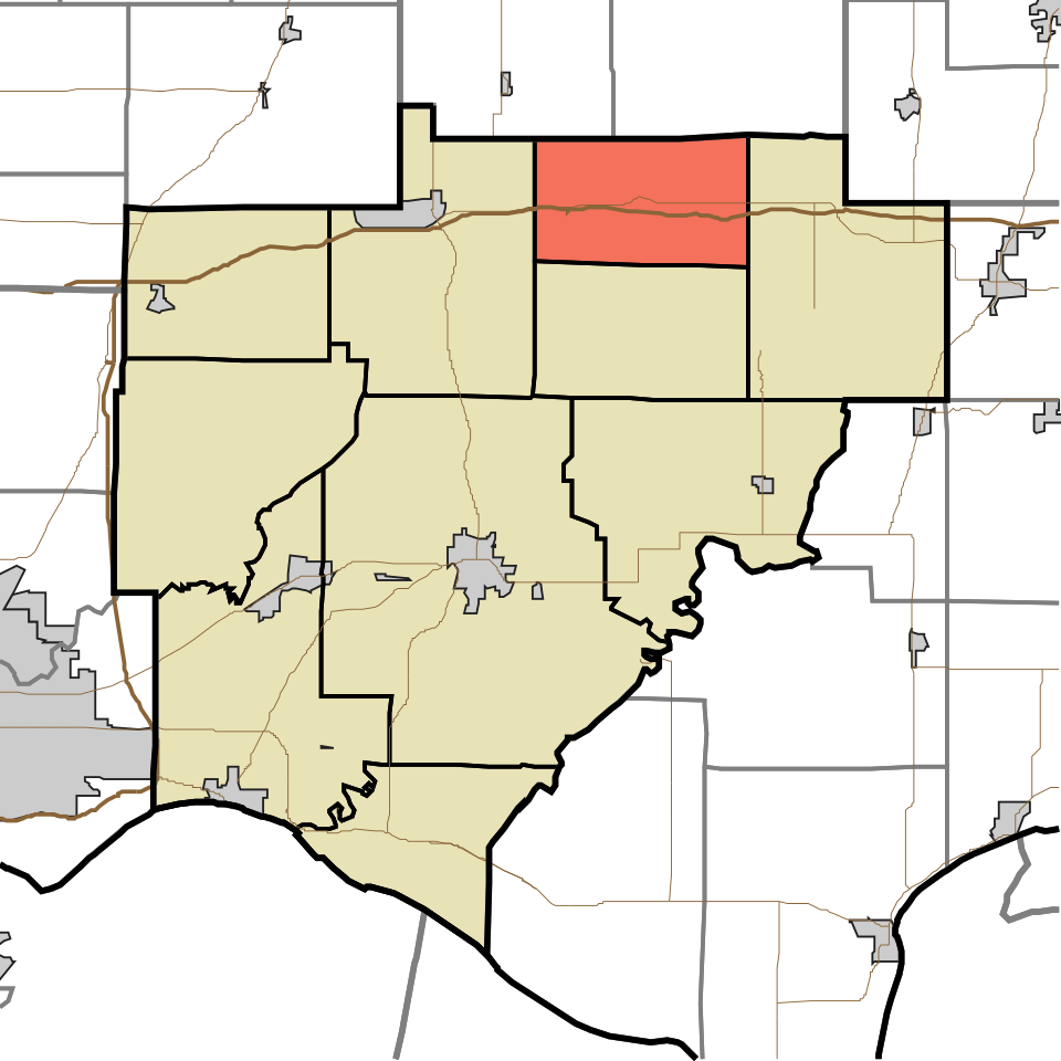 Locator map of Lane