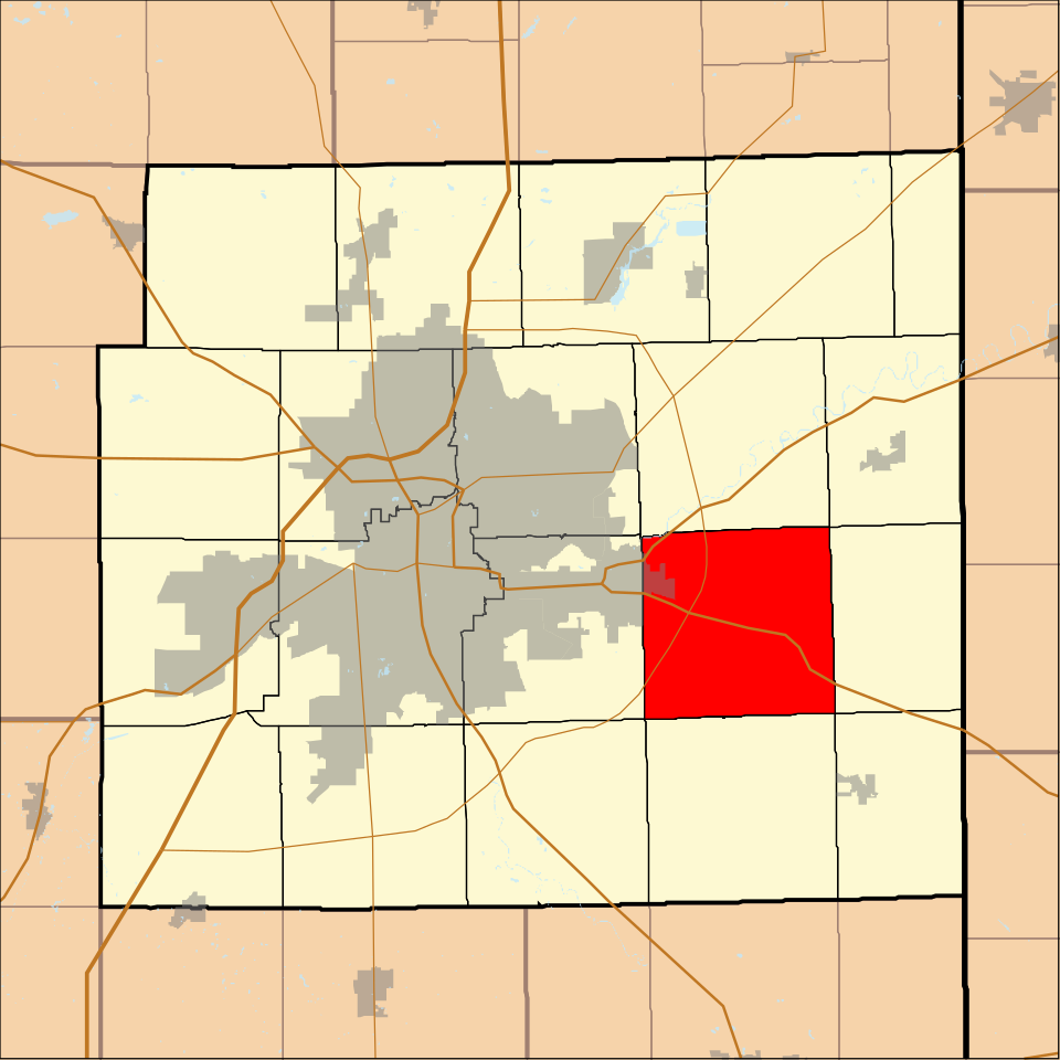 Locator map of Jefferson