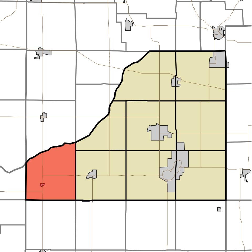 Locator map of Railroad