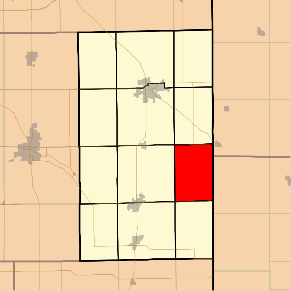 Locator map of Blue Creek