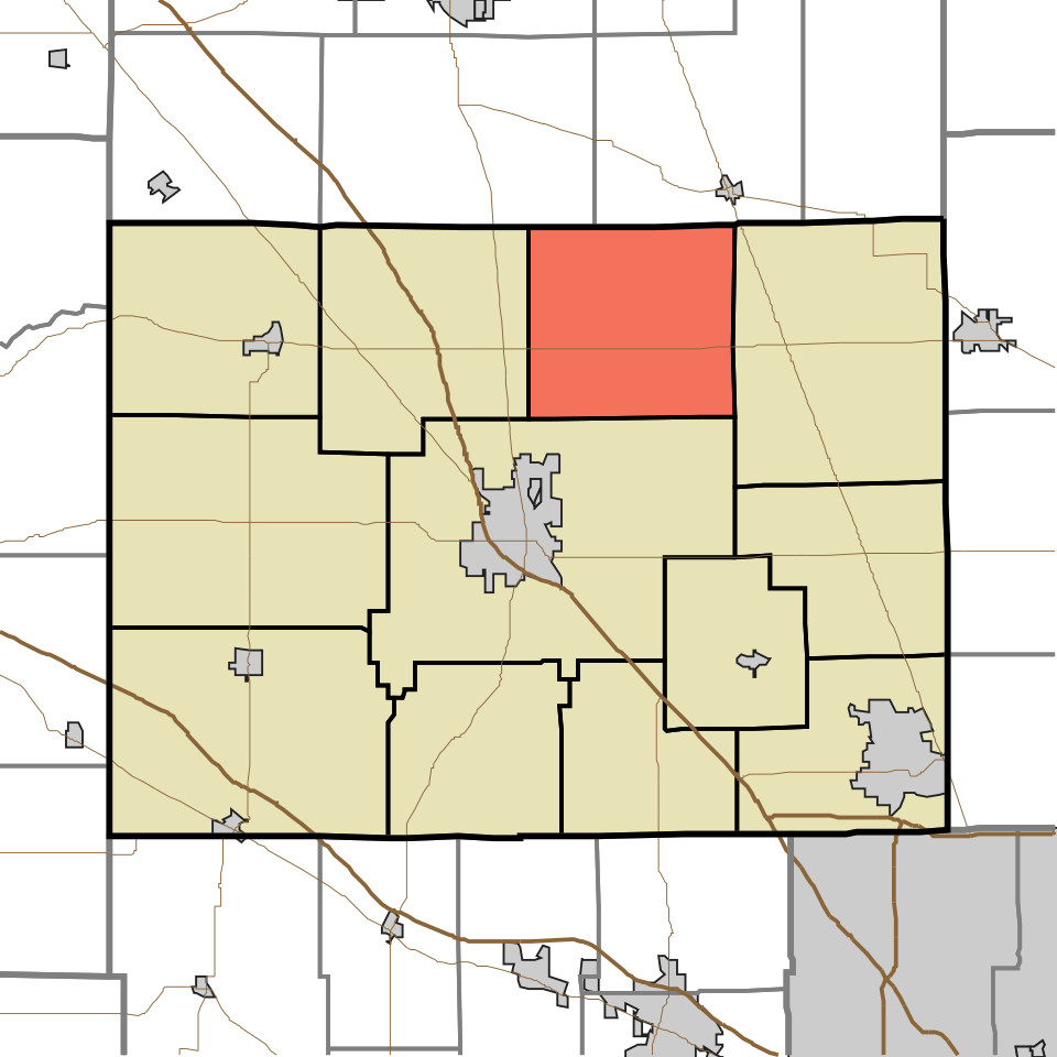 Locator map of Clinton