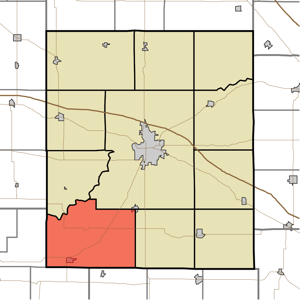 Locator map of Brown