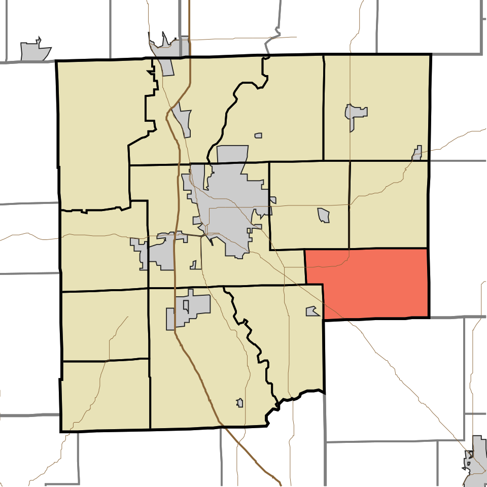 Locator map of Rock Creek