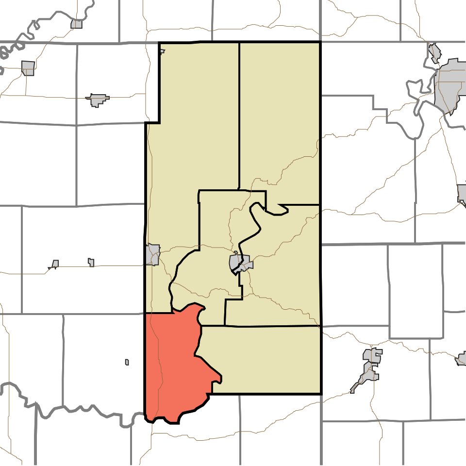 Locator map of Rutherford