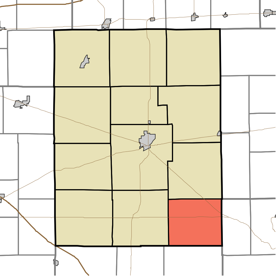 Locator map of Richland