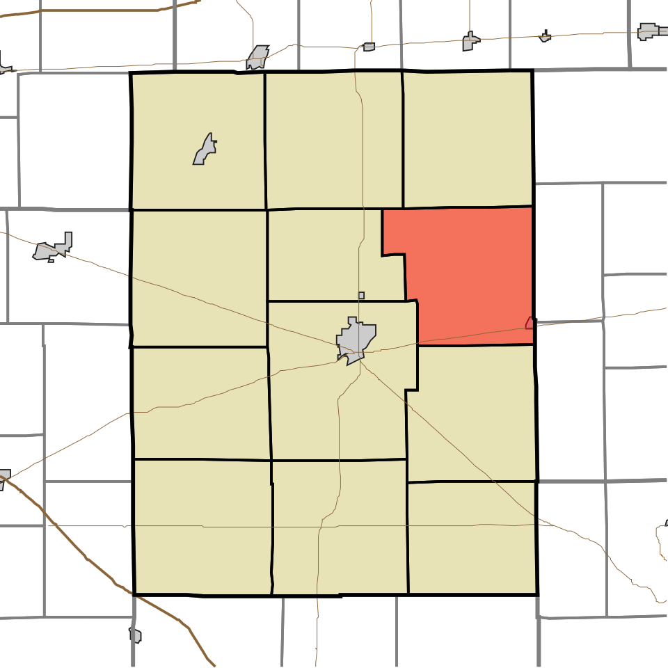 Locator map of Union