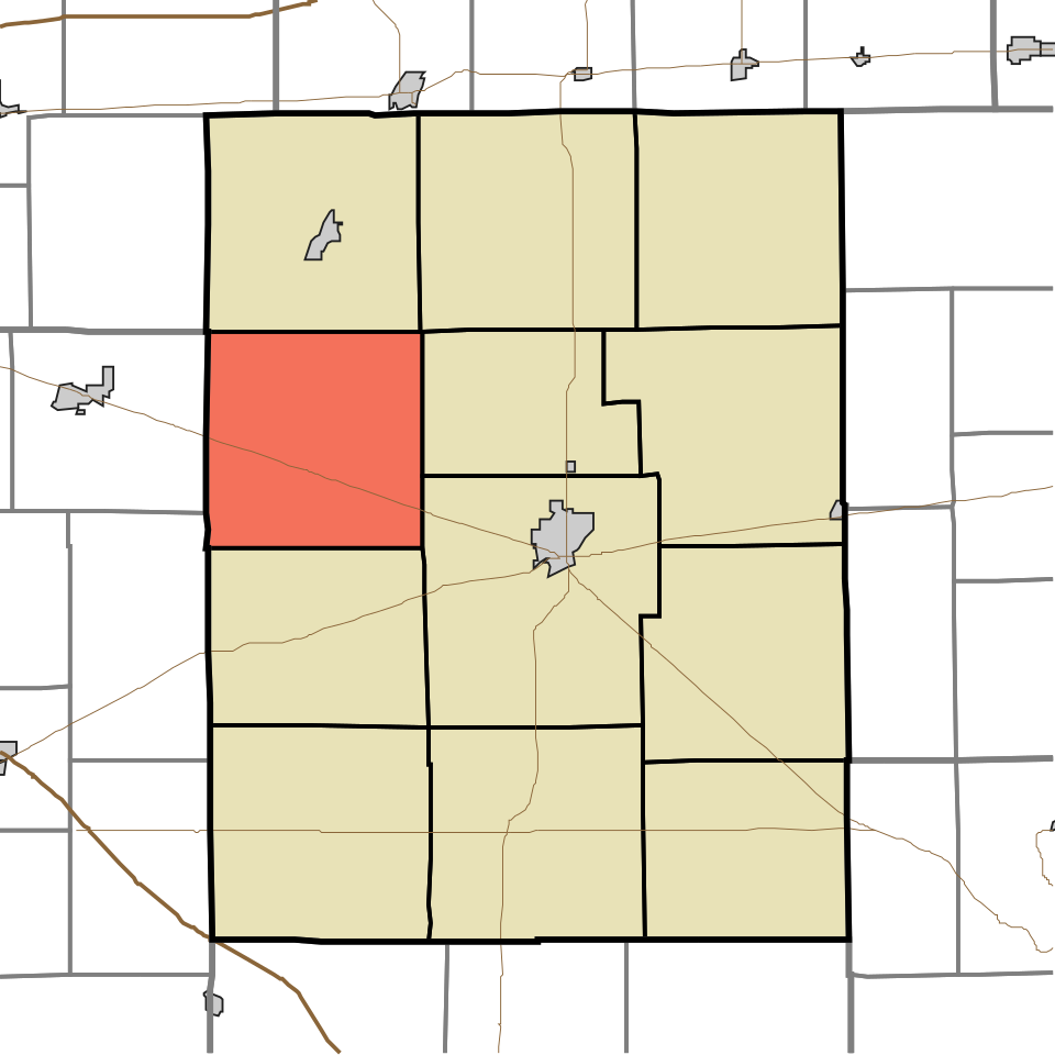 Locator map of Posey