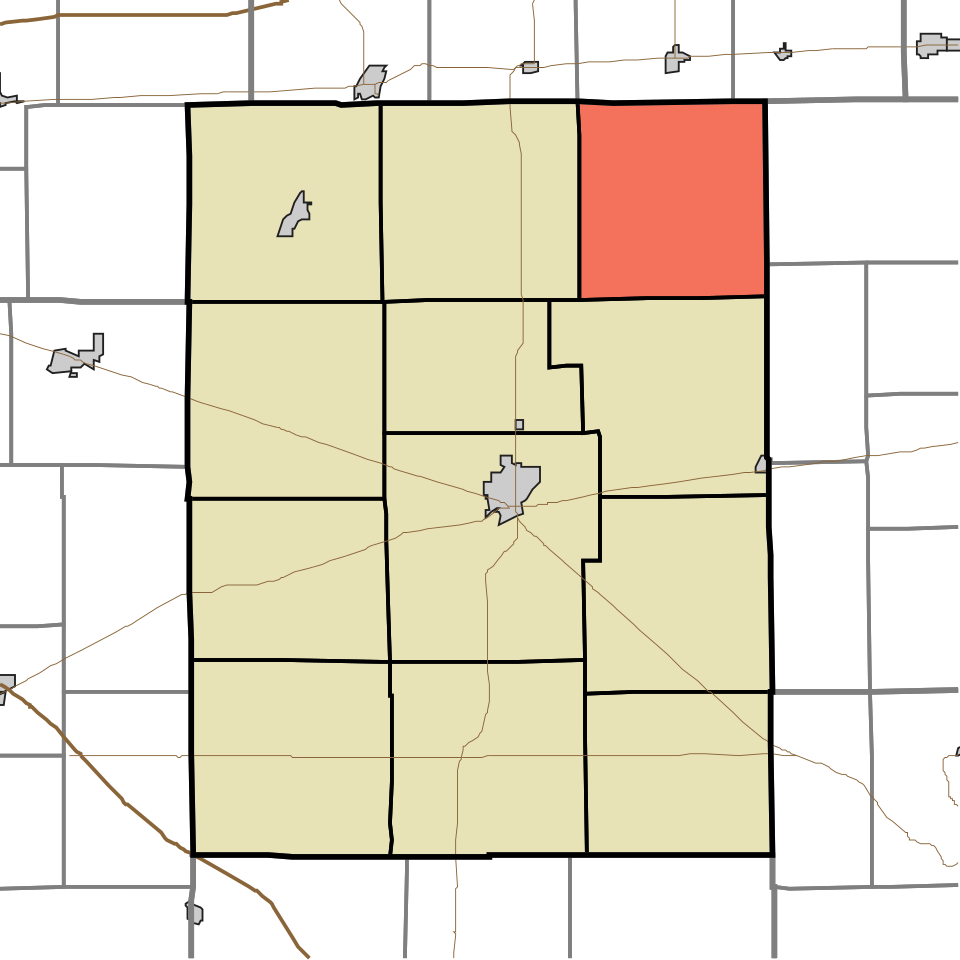 Locator map of Washington