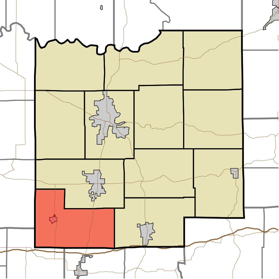 Locator map of Cass