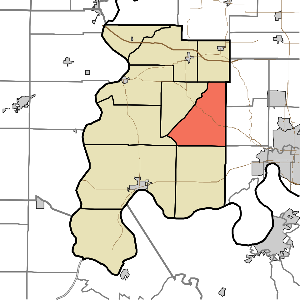Locator map of Robinson