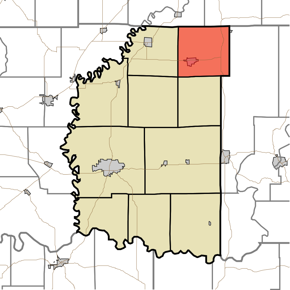 Locator map of Madison