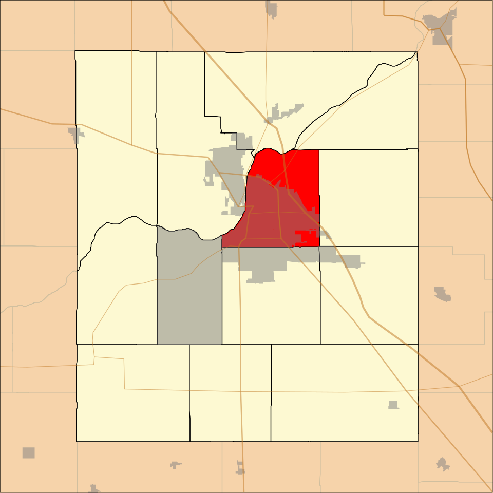 Map of Fairfield