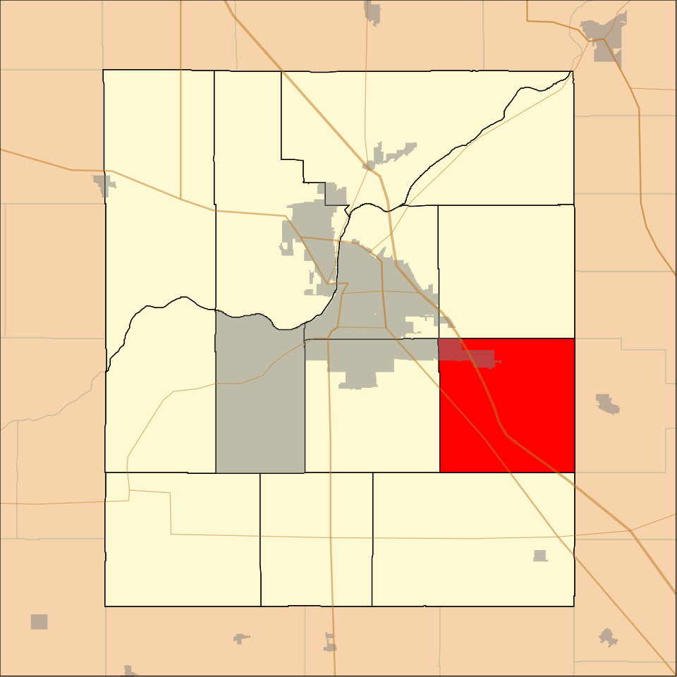 Locator map of Sheffield