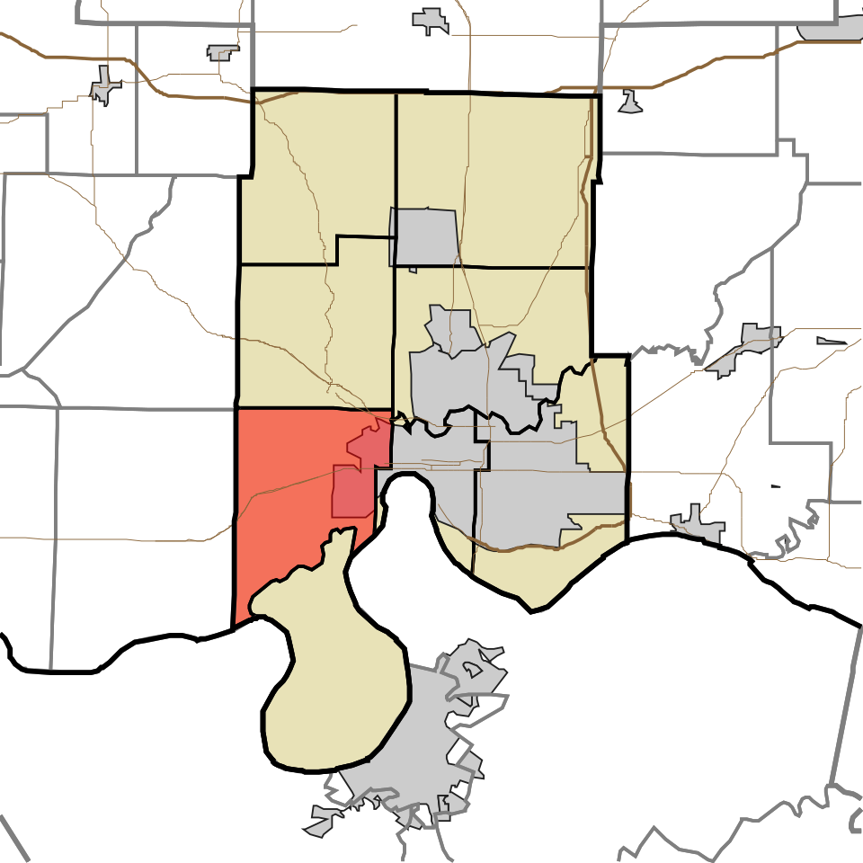 Locator map of Perry