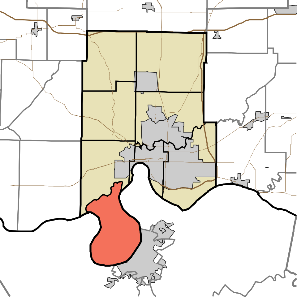 Locator map of Union