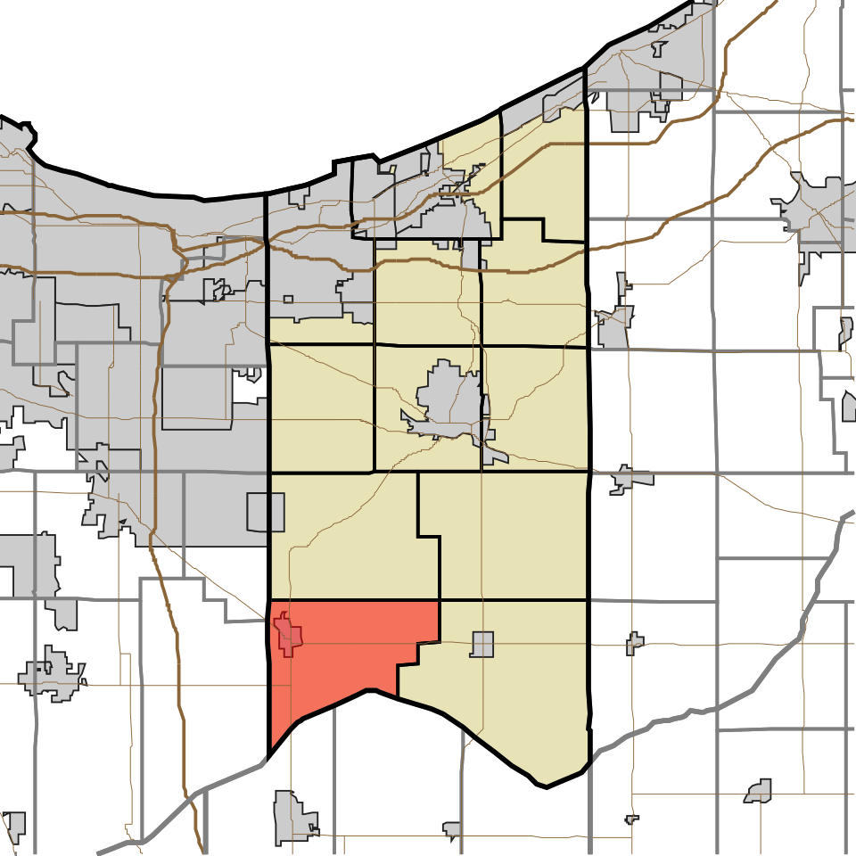 Locator map of Boone