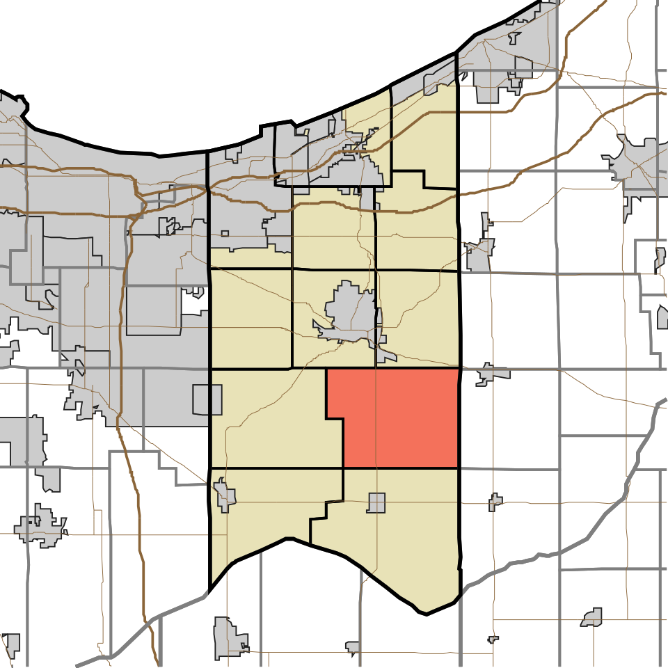 Locator map of Morgan