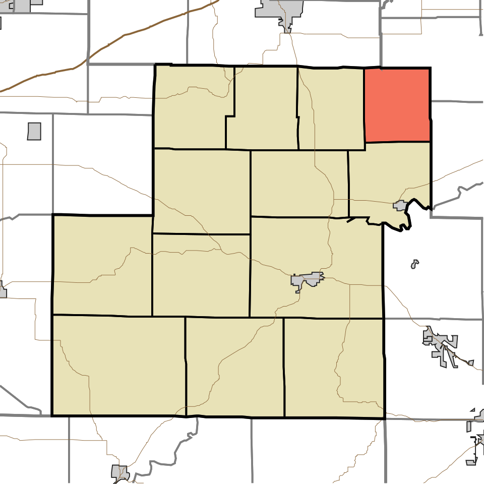 Locator map of Harrison
