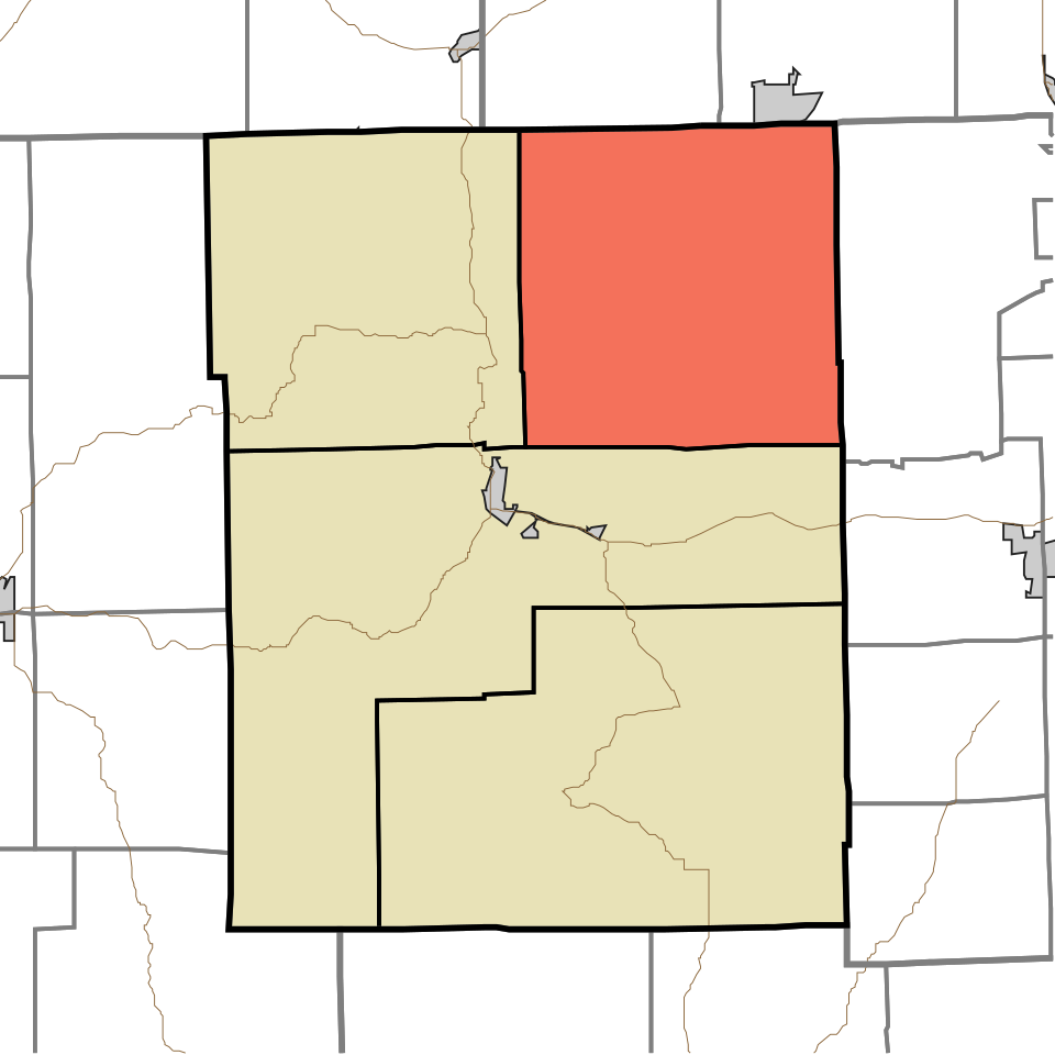 Locator map of Hamblen