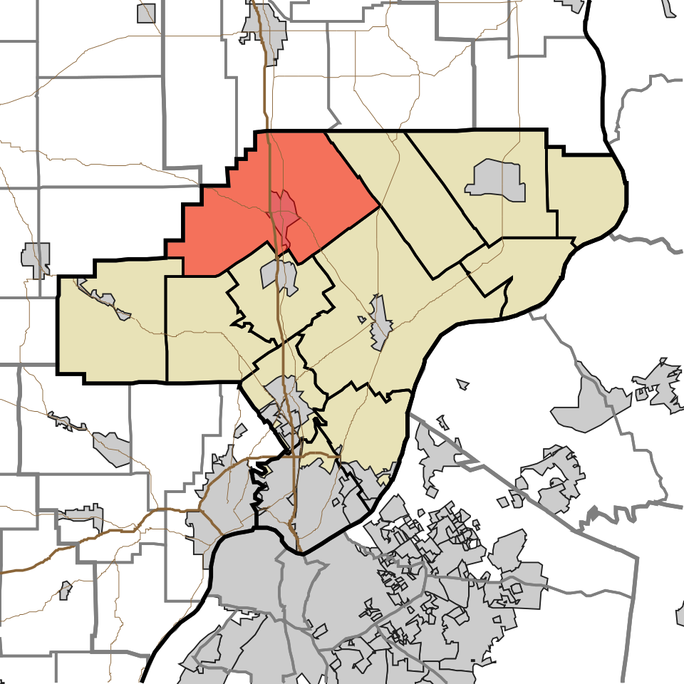 Map of Monroe