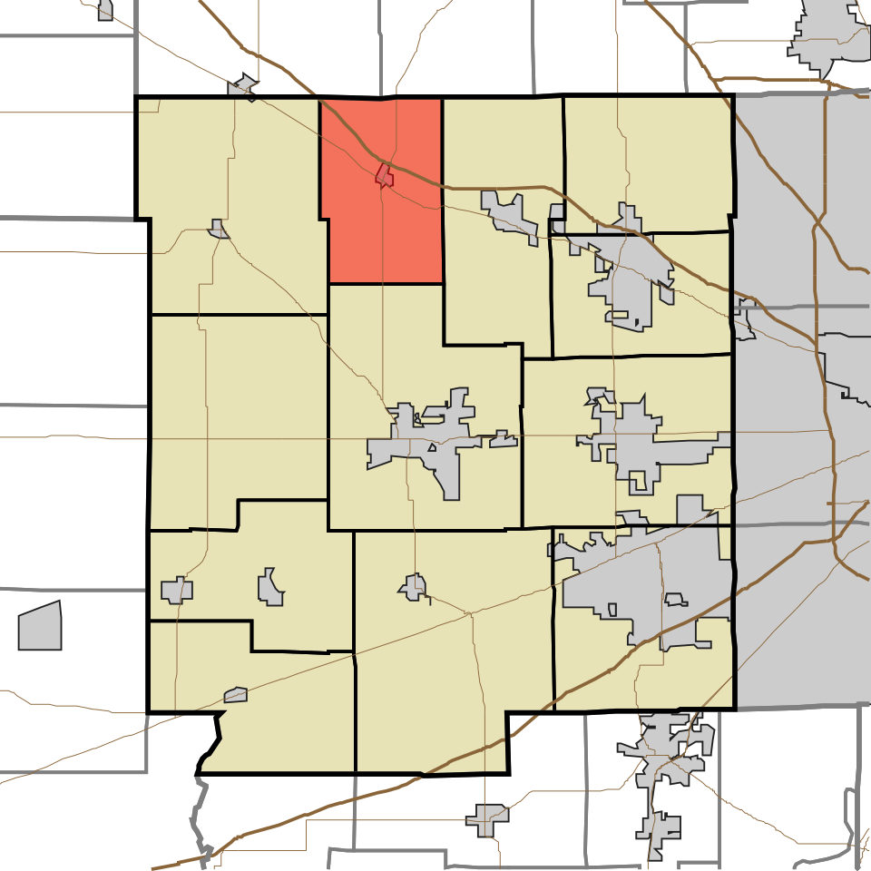 Locator map of Union