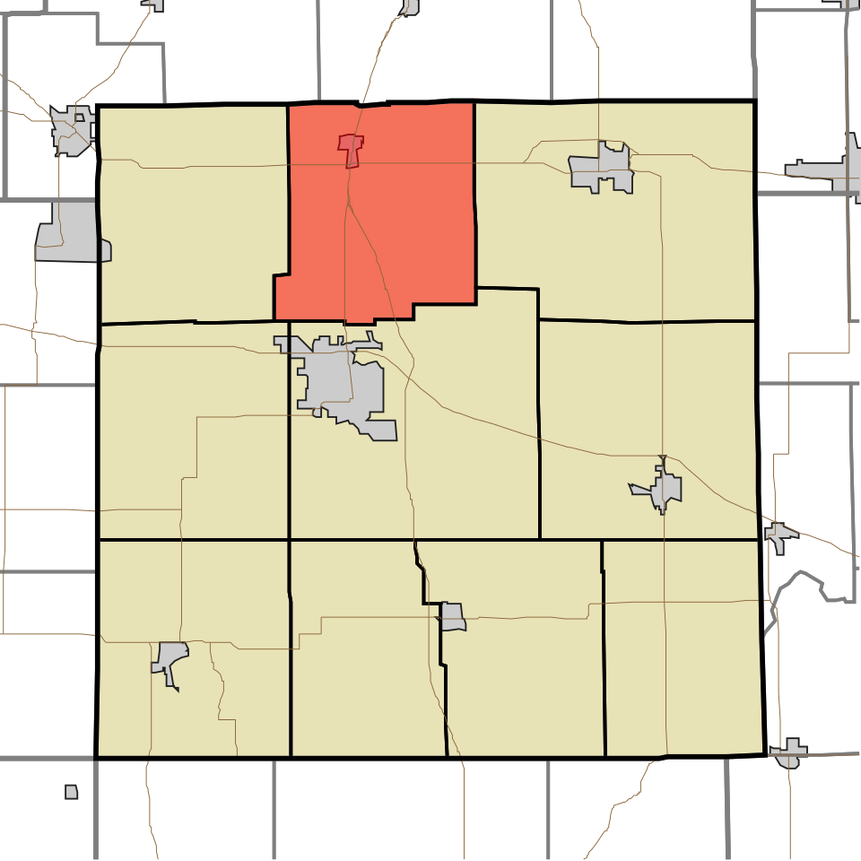 Locator map of North