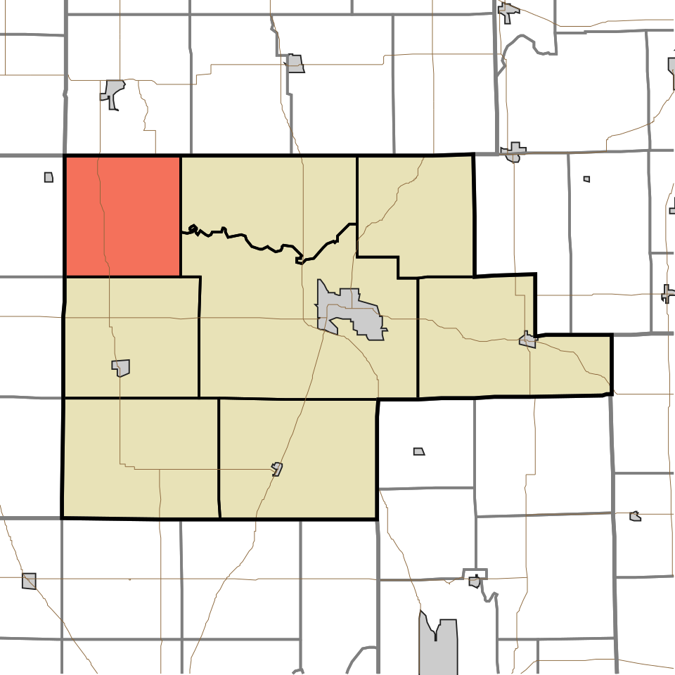 Locator map of Aubbeenaubbee