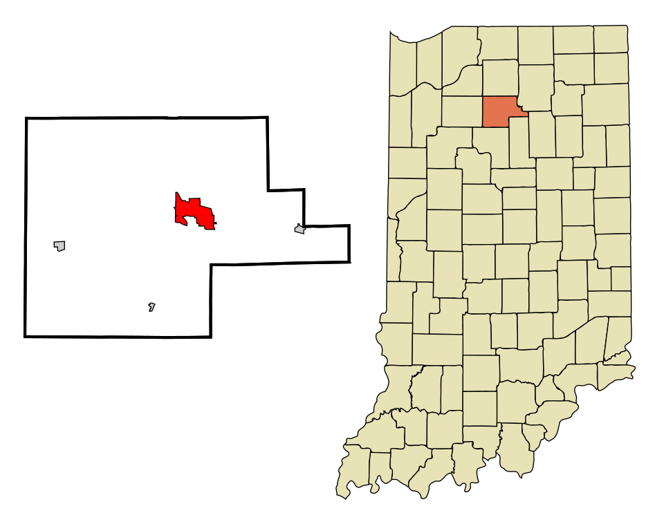 Locator map of Rochester