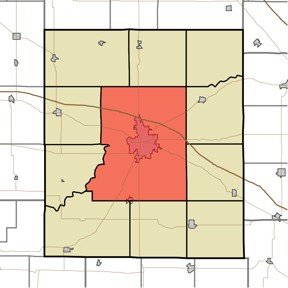 Locator map of Union