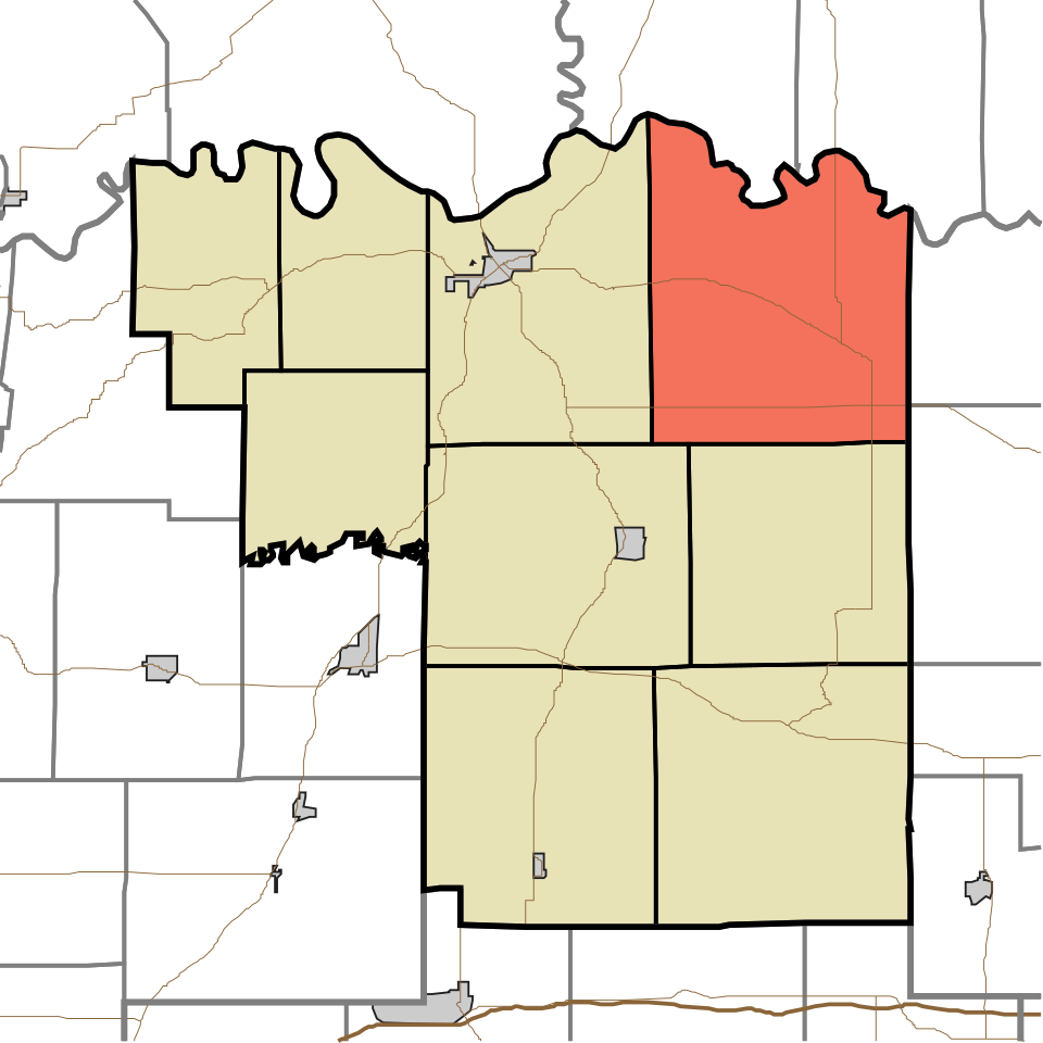 Locator map of Jefferson
