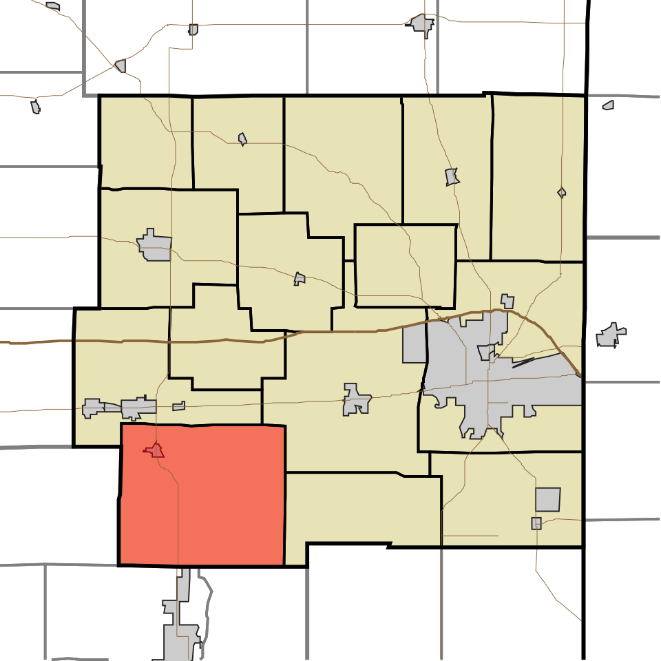 Locator map of Washington