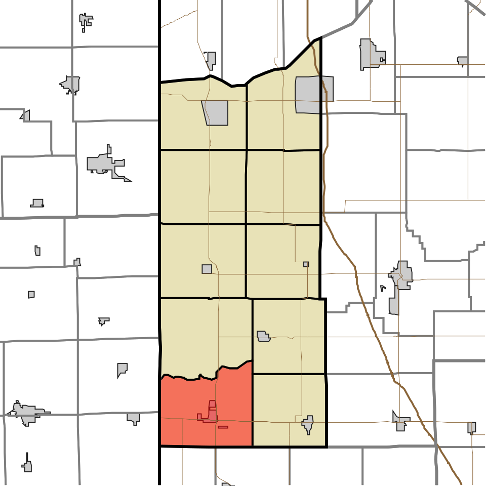 Locator map of Jefferson