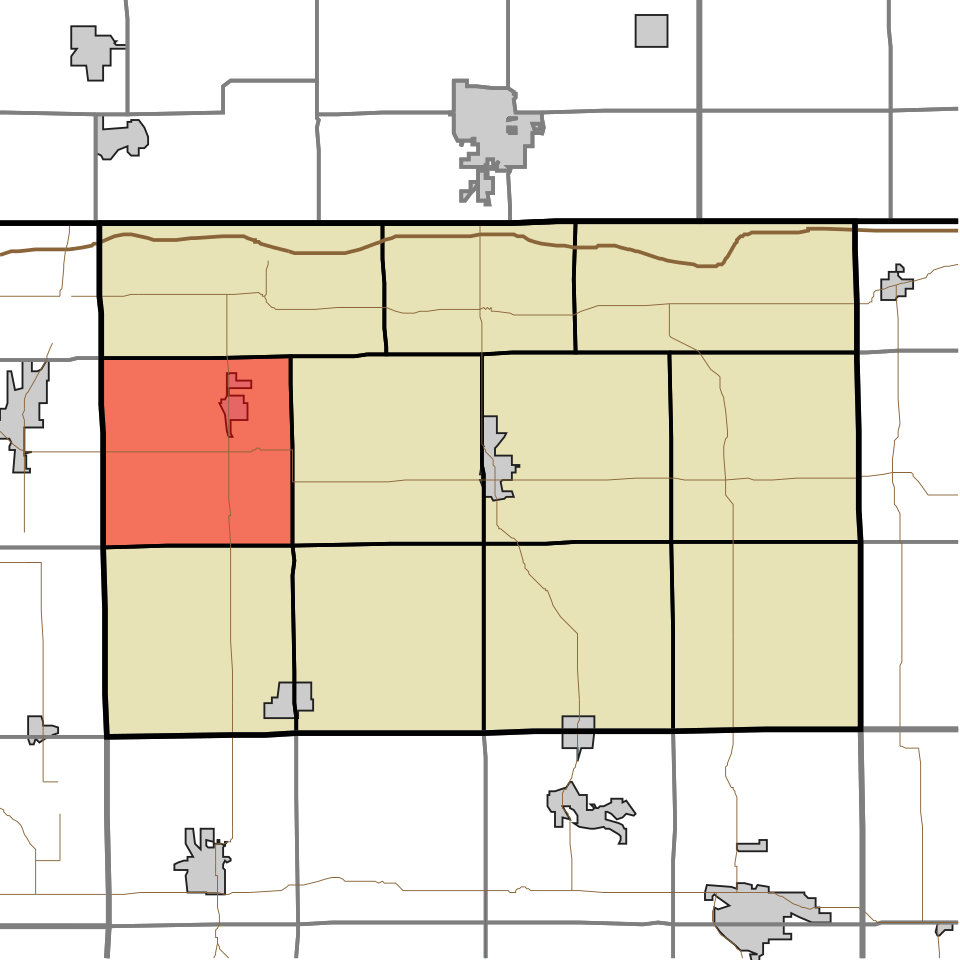 Locator map of Newbury