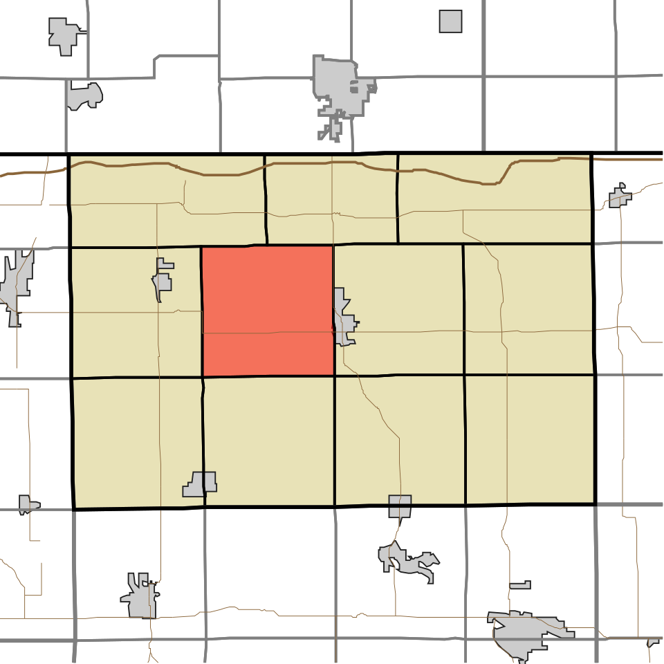 Locator map of Clay
