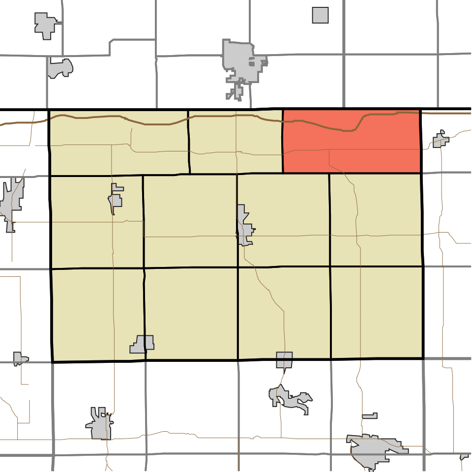 Locator map of Greenfield