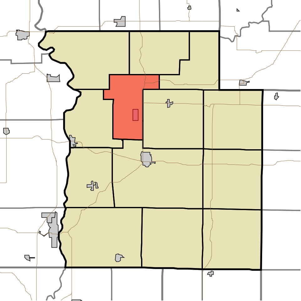 Locator map of Penn