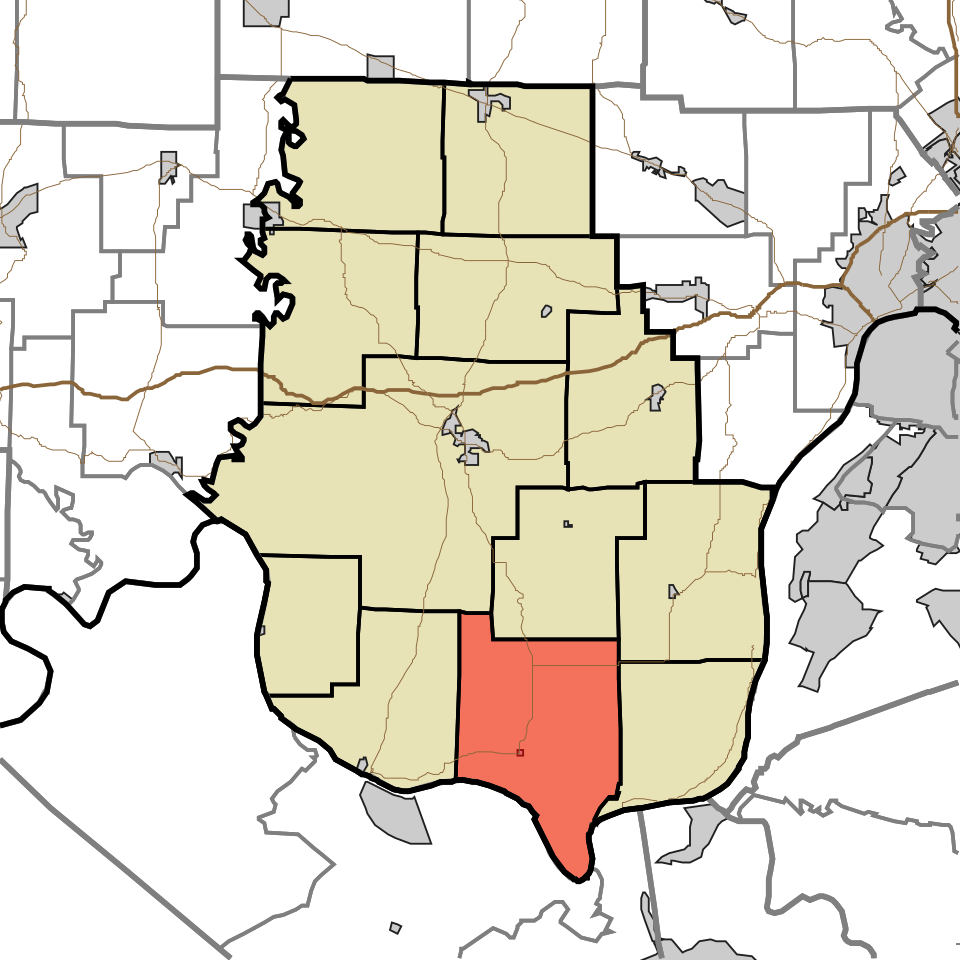 Locator map of Boone