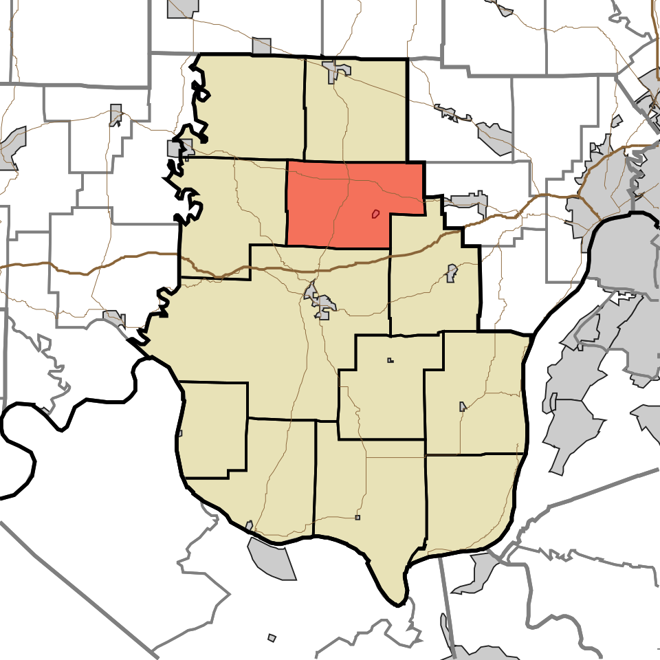 Map of Jackson