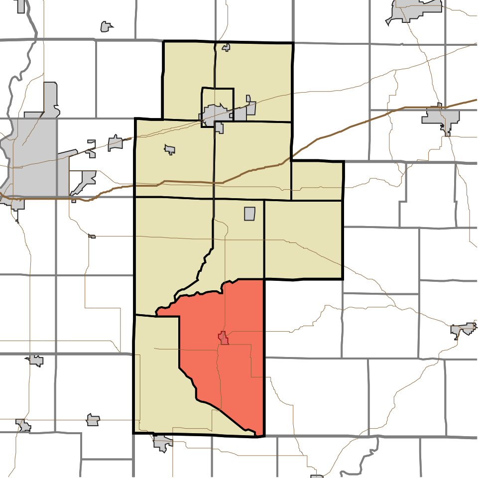 Locator map of Harrison