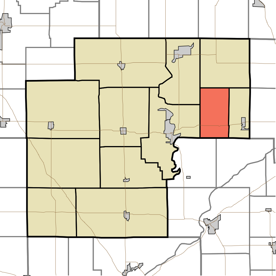 Locator map of Lincoln